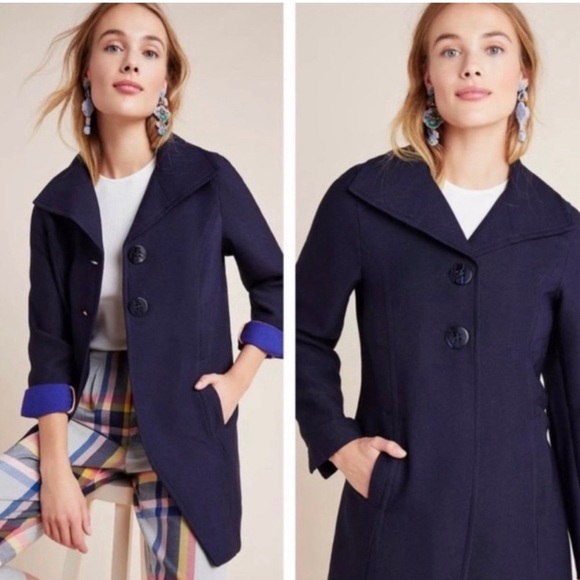 Anthropologie Jackets & Blazers - Anthropologie Wellesley Coat M.